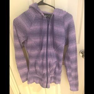 EUC under armour  zipped hoodie